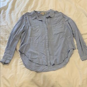 Collared Long Sleeve Top